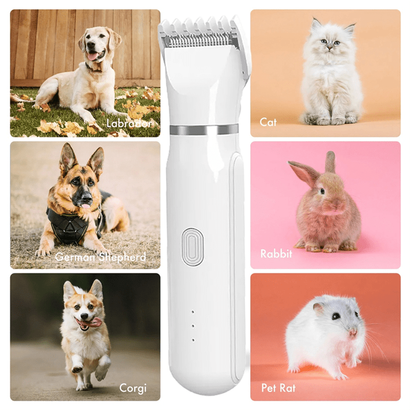 All-in-One Grooming Tool for Pets: Trim, Grind, Care