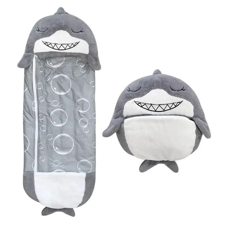 Dual-Function Cuddly Companion Sleep Bag for Kids