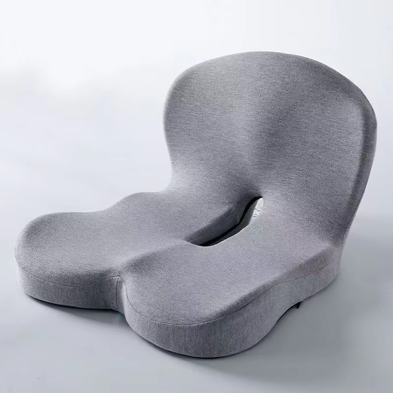 Ergonomic Comfort Cushion with Removable Cover for Back Support