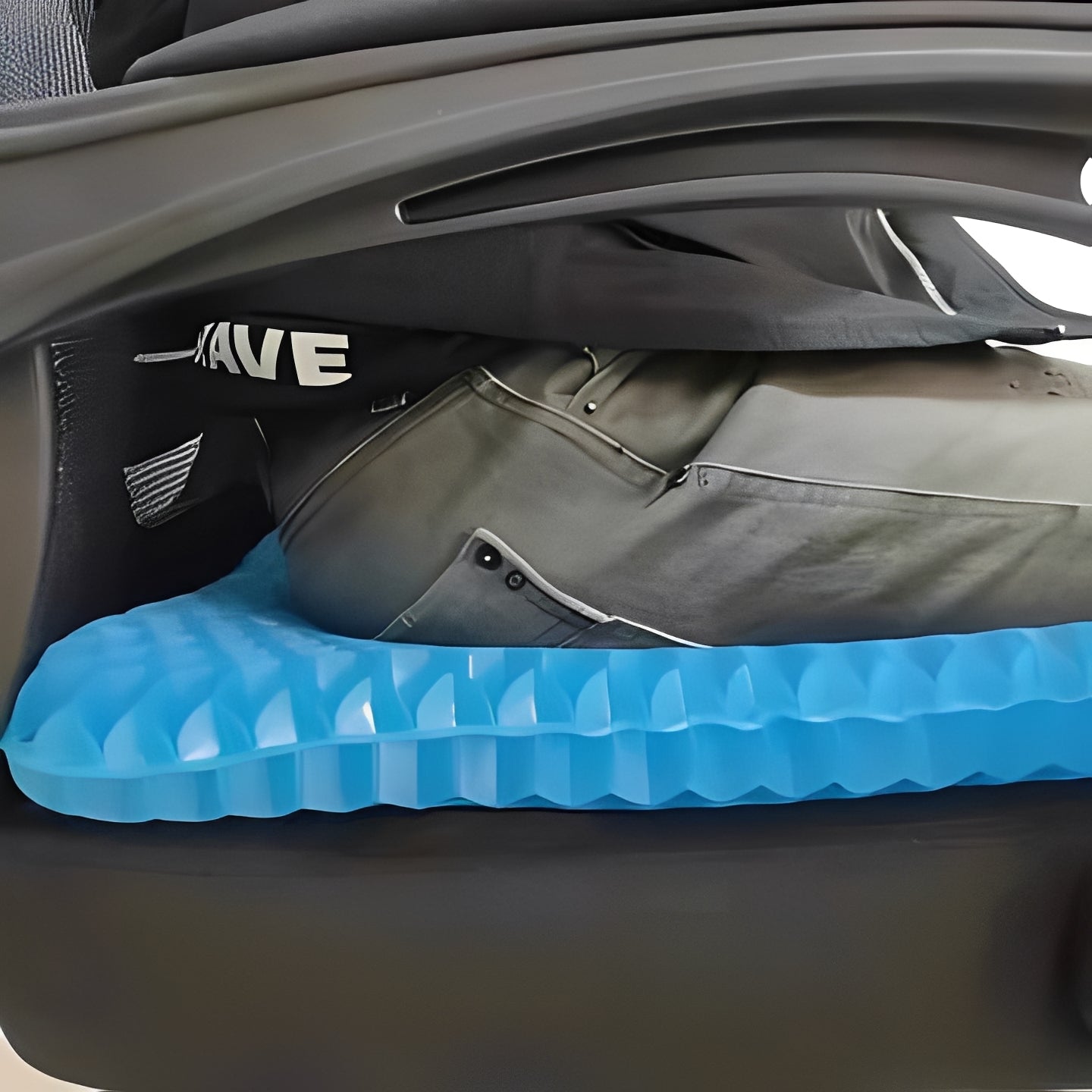 Portable Gel Comfort Cushion with Honeycomb Design