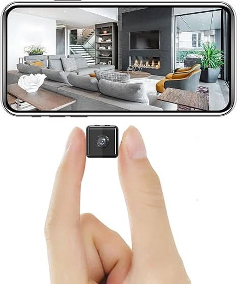 Compact 1080P Smart Surveillance Camera with Mobile Access