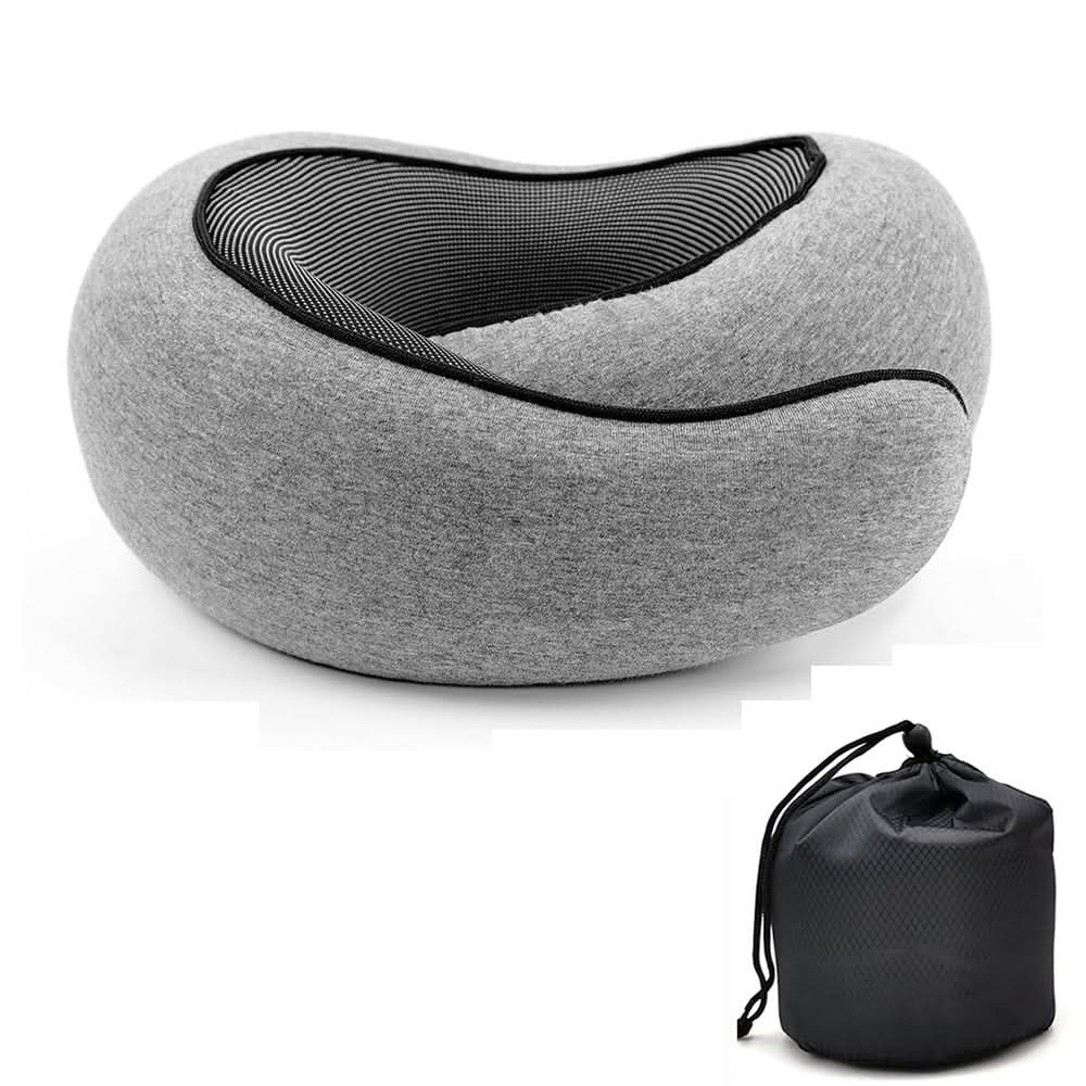 Adjustable Comfort Neck Pillow with Memory Foam Support