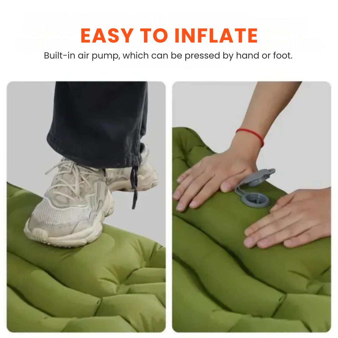 Quick-Inflate Adventure Mattress – Perfect for Camping Comfort