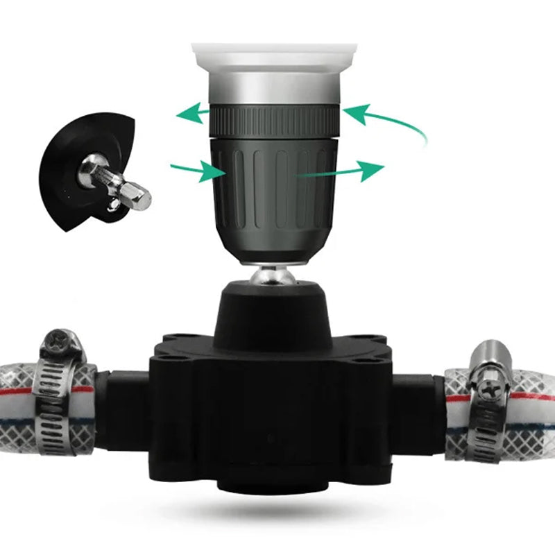 Effortless Liquid Transfer Pump for Electric Drills – Compact & Efficient
