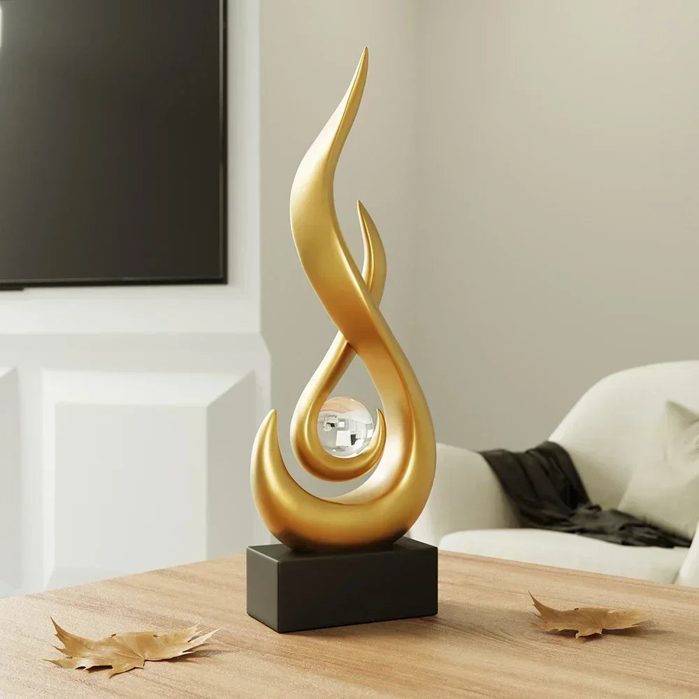 Abstract Harmony Sculpture – Modern Art for Your Home