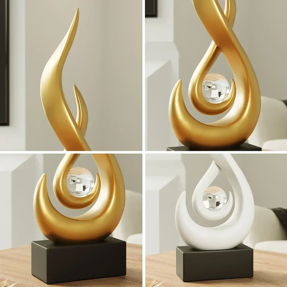 Abstract Harmony Sculpture – Modern Art for Your Home