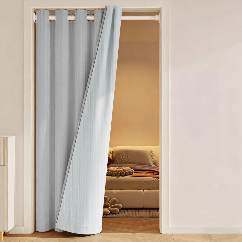 CozyShield - Premium Insulated Blackout Door Curtains for Winter