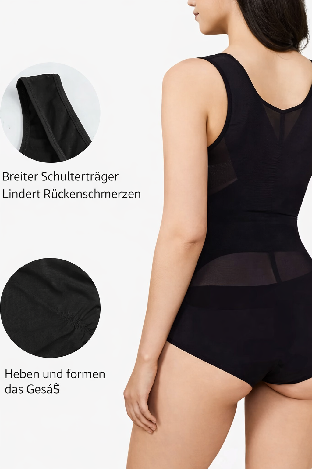 Seamless Shapewear with Tummy Control and Figure-Enhancing Effect