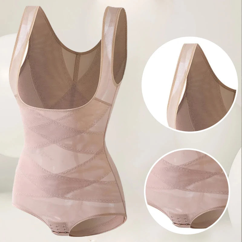 Seamless Shapewear with Tummy Control and Figure-Enhancing Effect