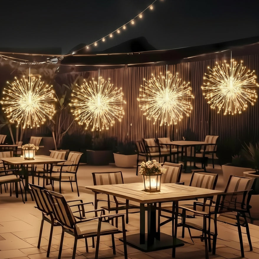 Ecoshine - 8-Setting Solar Garden Lights for Outdoor Elegance