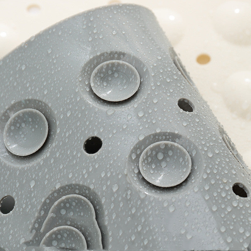 Textured Non-Slip Shower Mat with Suction Cups - 40 x 80 cm