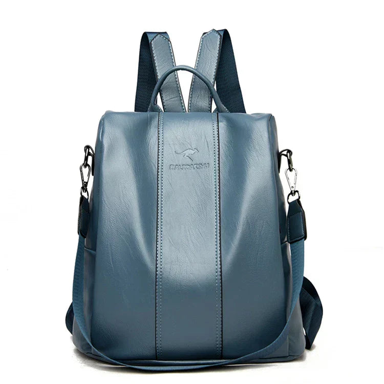 Anti-Theft Backpack with Hidden Security Pockets