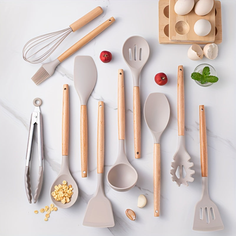 Culinary Bliss 12-Piece Silicone Utensil Collection