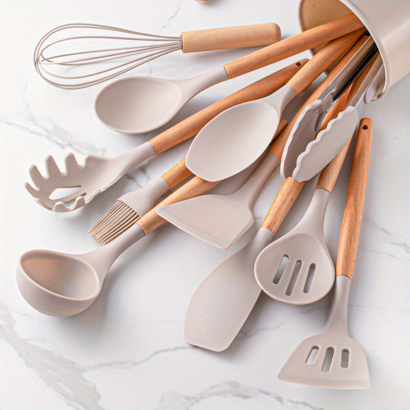 Culinary Bliss 12-Piece Silicone Utensil Collection