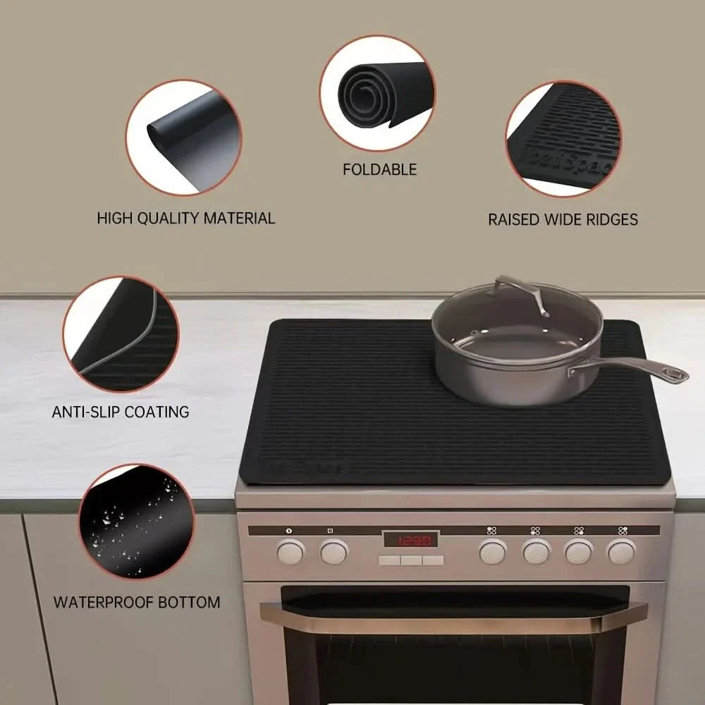 Silicone Stove Mat for Kitchen Safety and Style