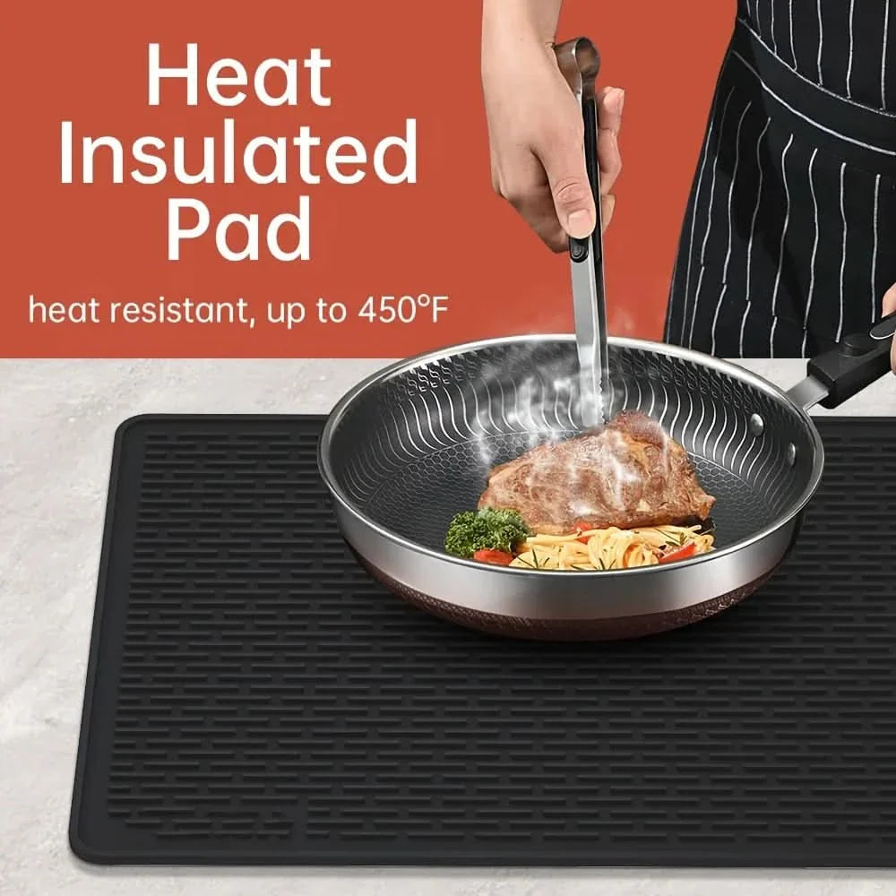 Silicone Stove Mat for Kitchen Safety and Style