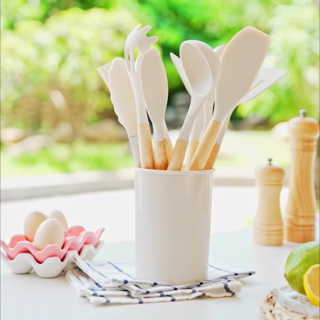 Essential 12-Piece Silicone Kitchen Utensil Collection for Effortless Cooking