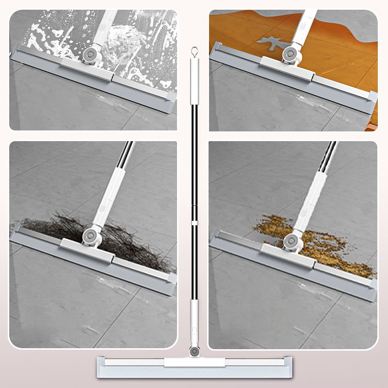 Silicone Scrubber Broom | Triple Function Head | Telescopic Handle with Rotating Head