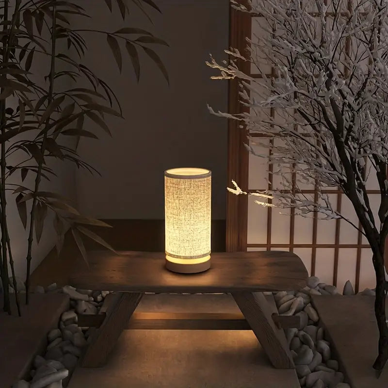 NaturalAura Elegant Wooden Night Light with Soft Glow