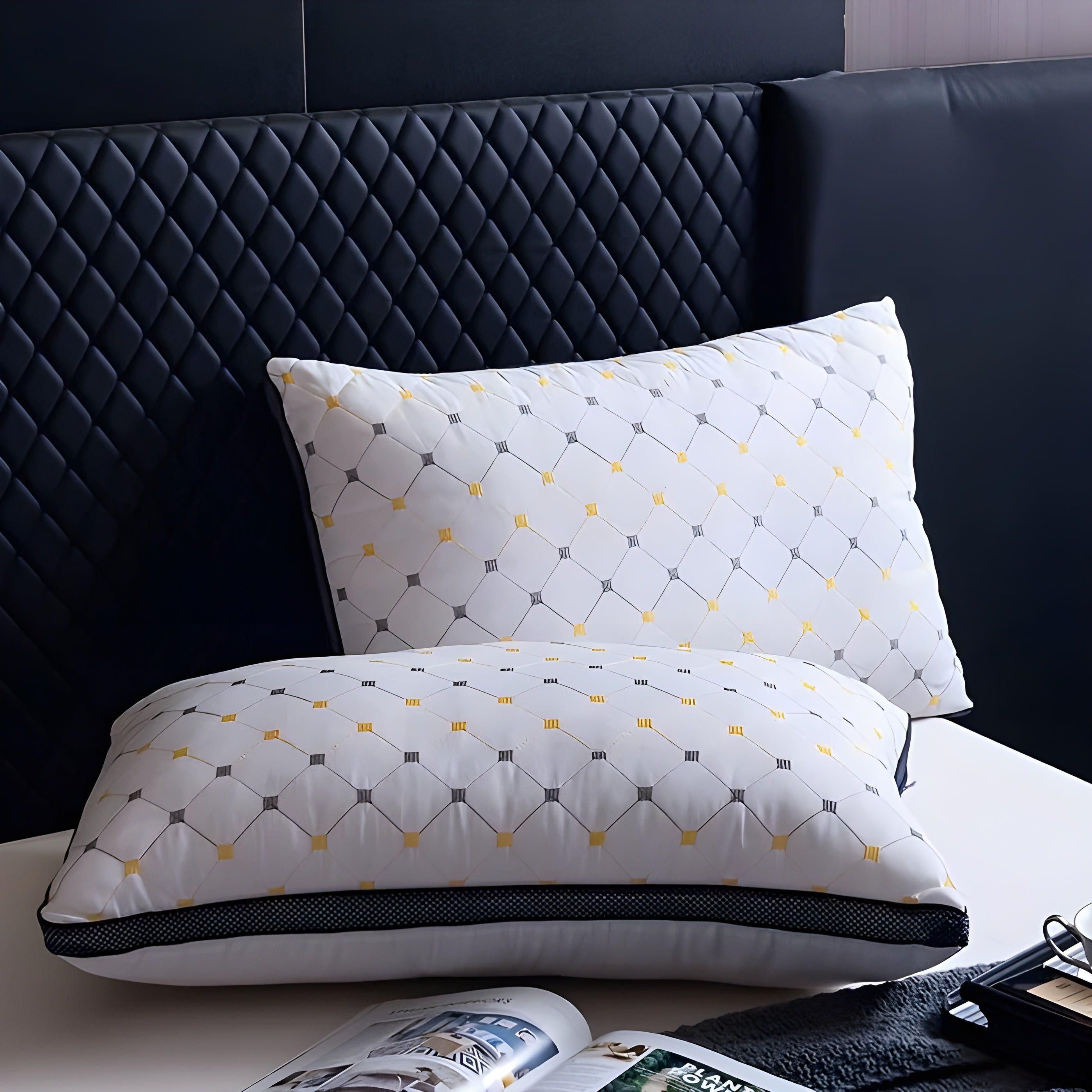 RestfulSleep Ergonomic Neck Support Pillow for Side & Back Sleepers