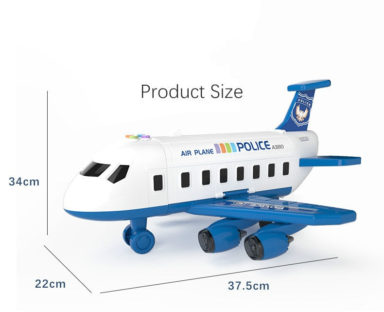 AdventureCraft Airplane Playset – 20-Piece Fun for Kids