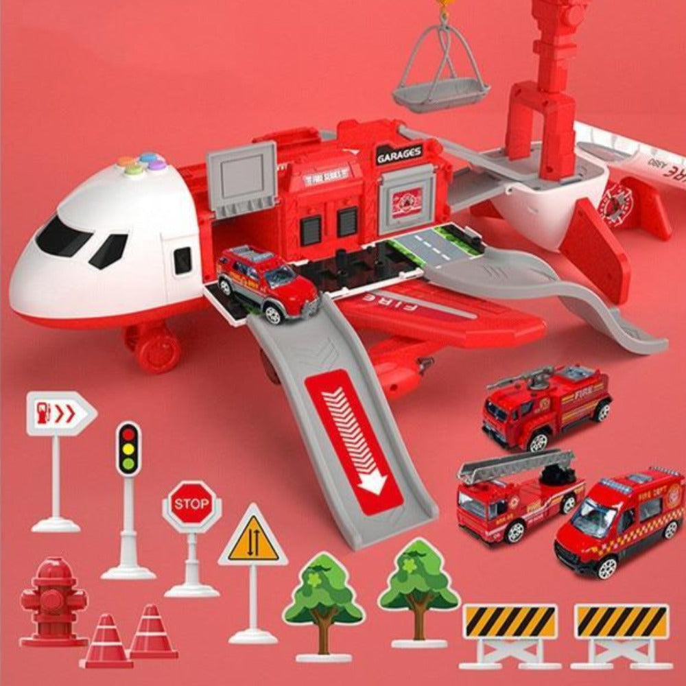 AdventureCraft Airplane Playset – 20-Piece Fun for Kids