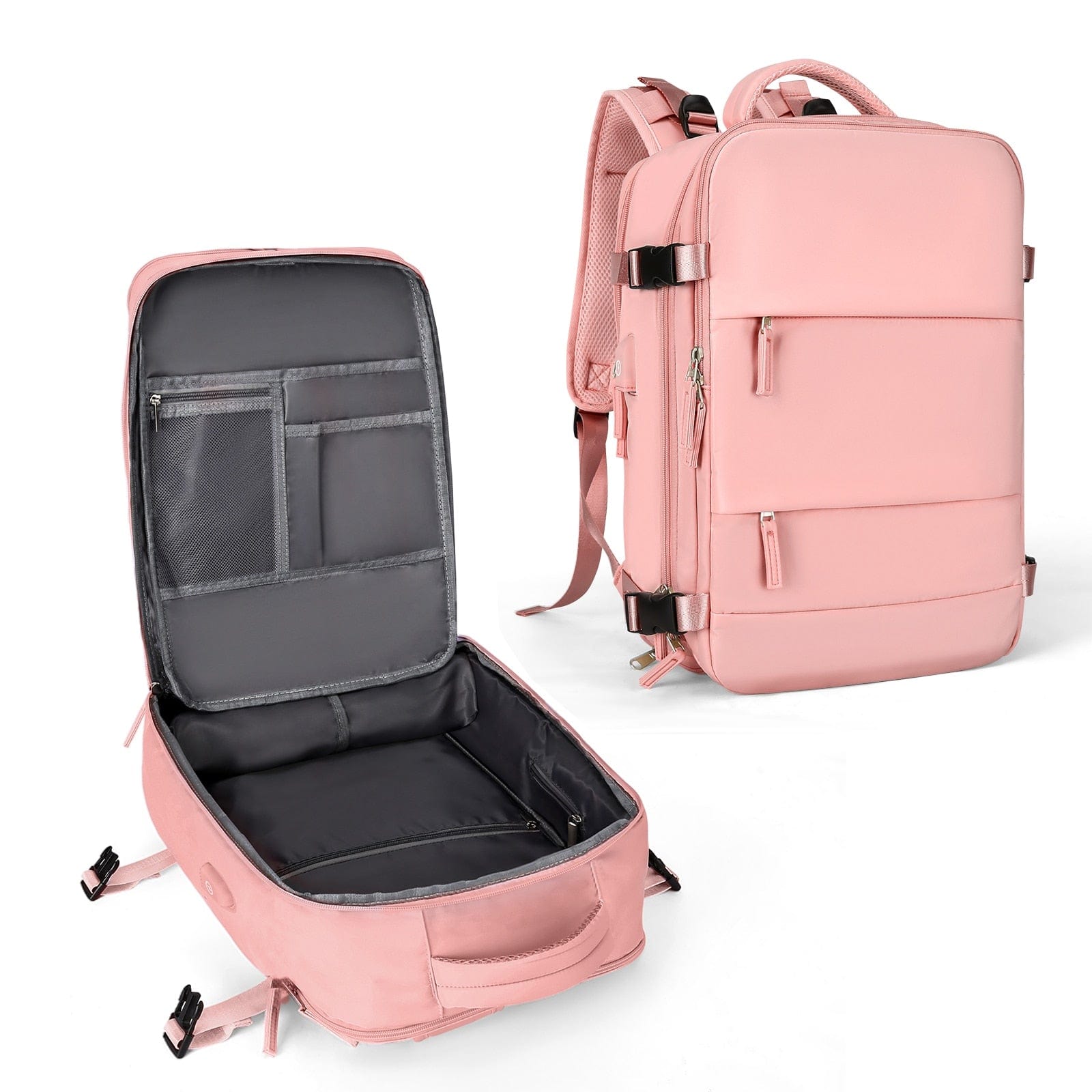TravelEase Airline-Compatible Laptop Backpack 40x20x25