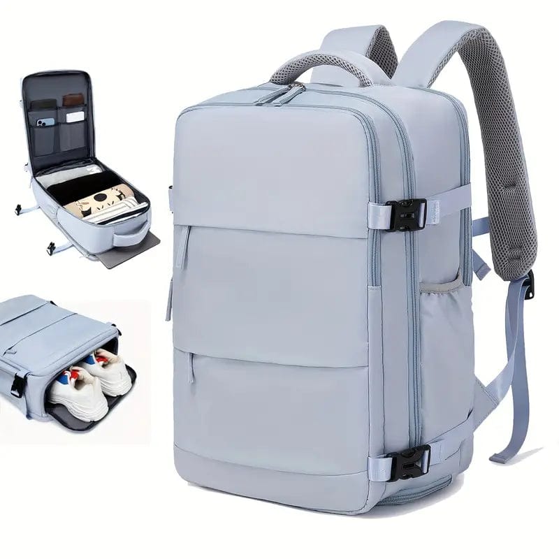 TravelEase Airline-Compatible Laptop Backpack 40x20x25
