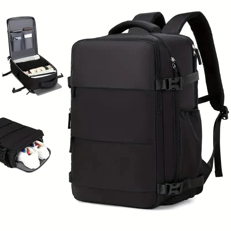 TravelEase Airline-Compatible Laptop Backpack 40x20x25