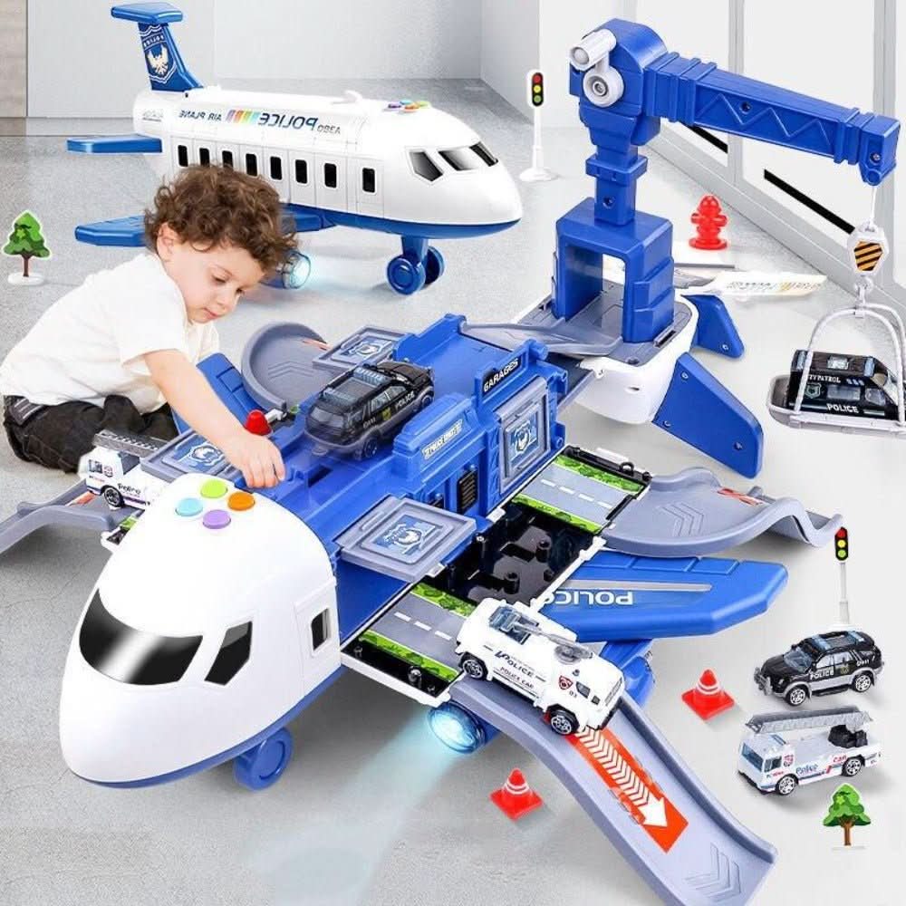 Skyward Journey Play Set with Aircraft & Vehicles for Young Explorers