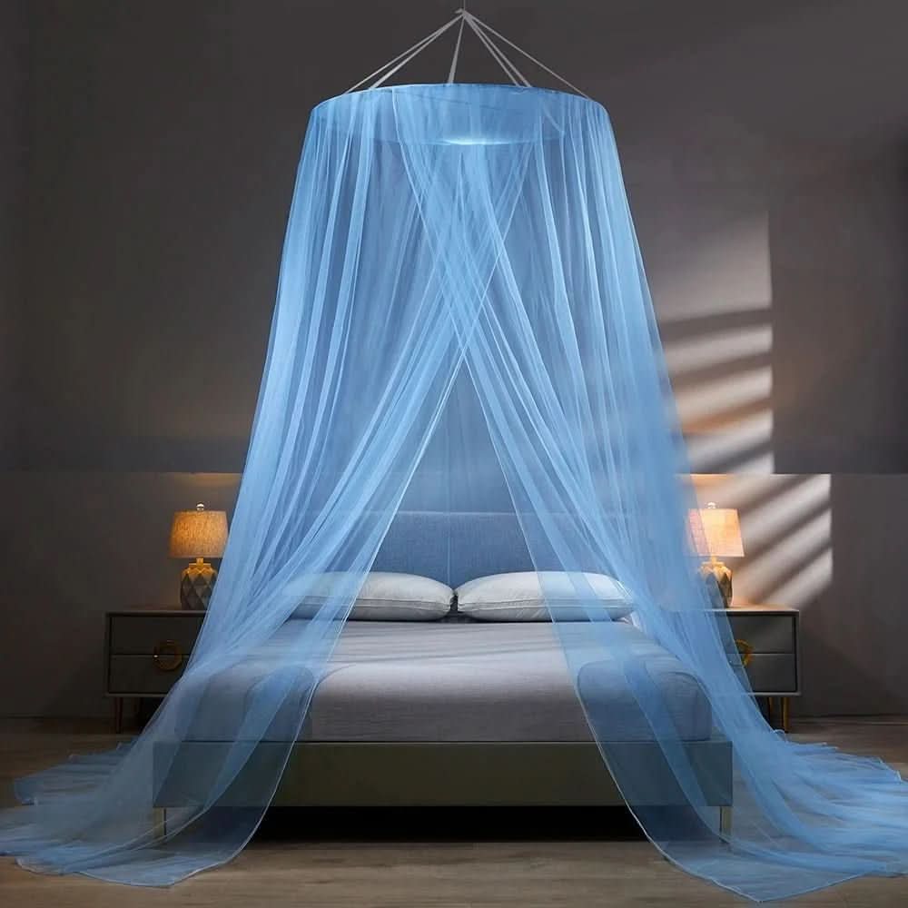 Foldable Bed Mosquito Net – Breathable Bug Mesh for Camping