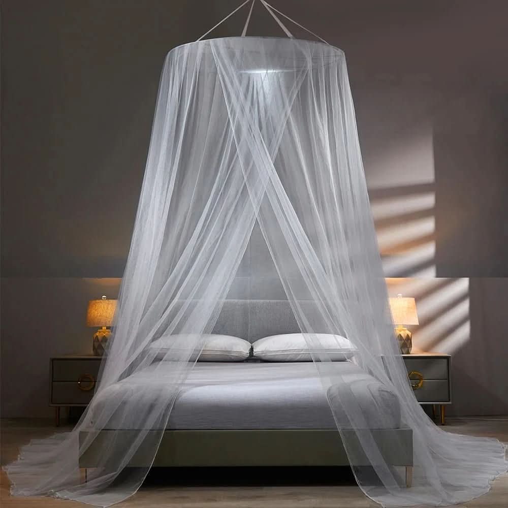 Foldable Bed Mosquito Net – Breathable Bug Mesh for Camping