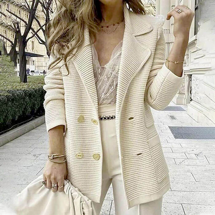 Long Sleeve Blazer - Stylish Design for Every Occasion