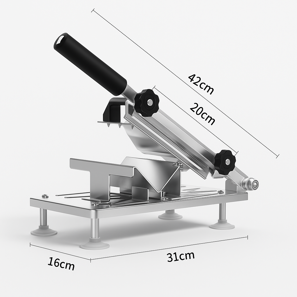 PrecisionChef Stainless Steel Food Slicer with Adjustable Settings