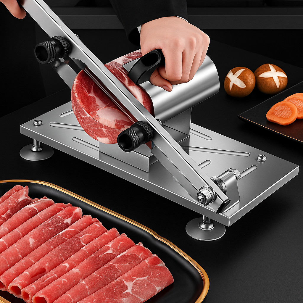 PrecisionChef Stainless Steel Food Slicer with Adjustable Settings