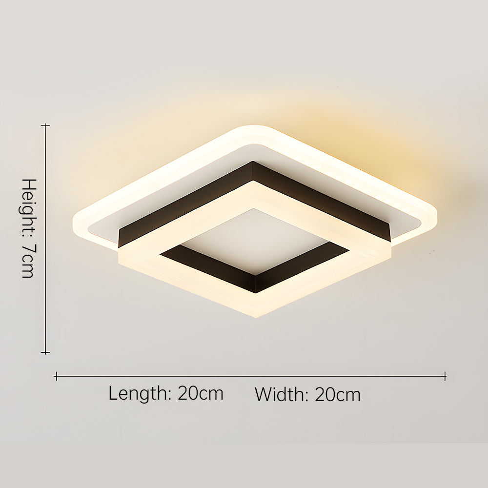 Compact Modern LED Ceiling Light for Cozy Spaces