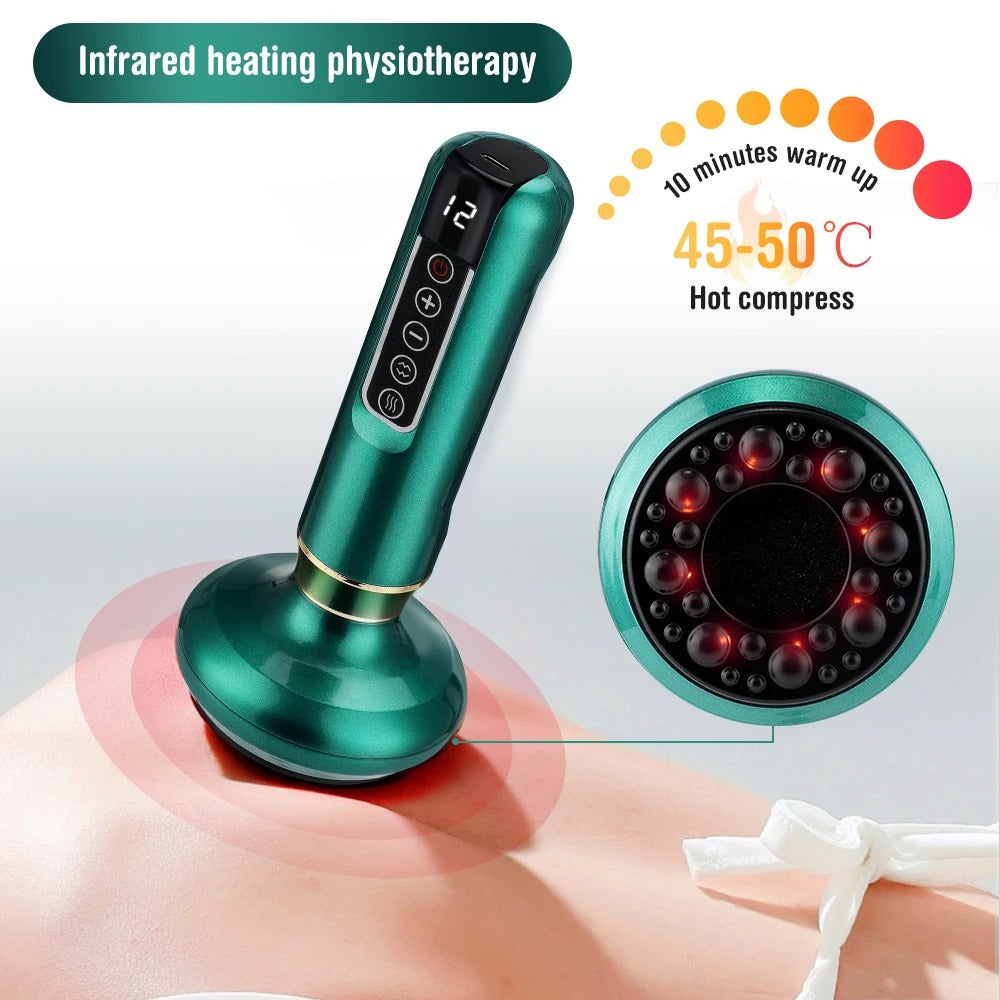 Revitalize Your Skin: Anti-Cellulite Cupping Device with Heat Therapy