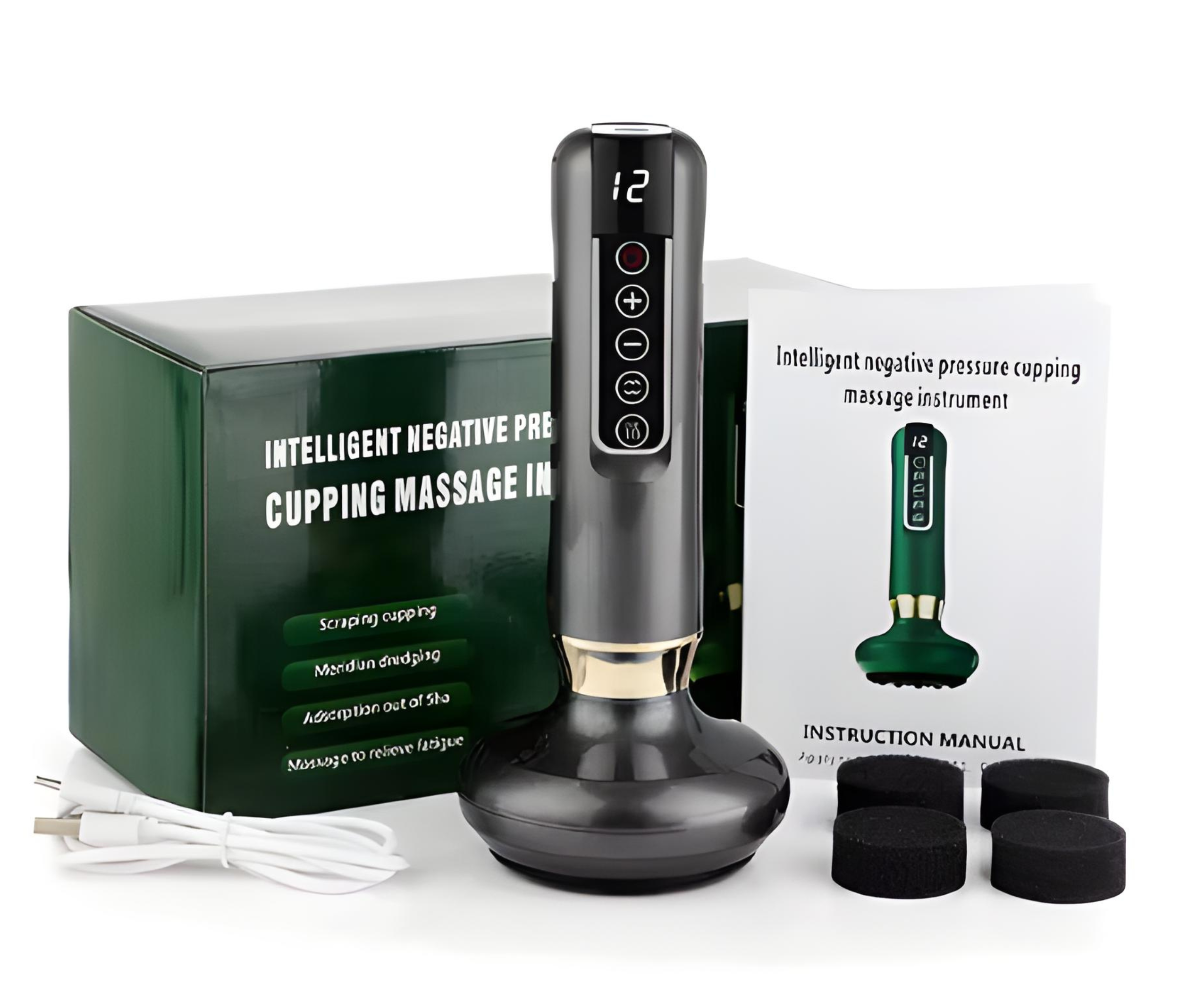 Revitalize Your Skin: Anti-Cellulite Cupping Device with Heat Therapy