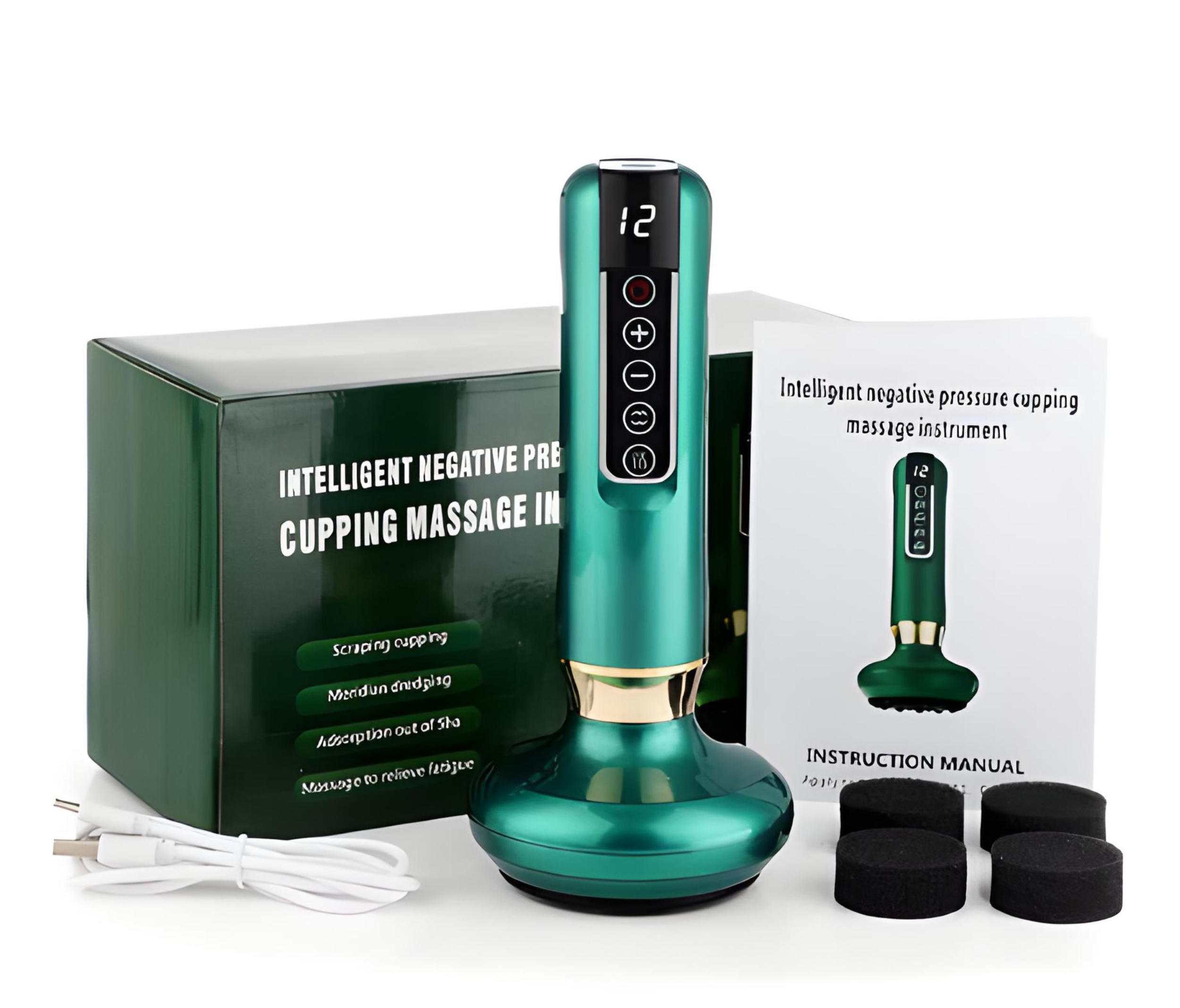 Revitalize Your Skin: Anti-Cellulite Cupping Device with Heat Therapy