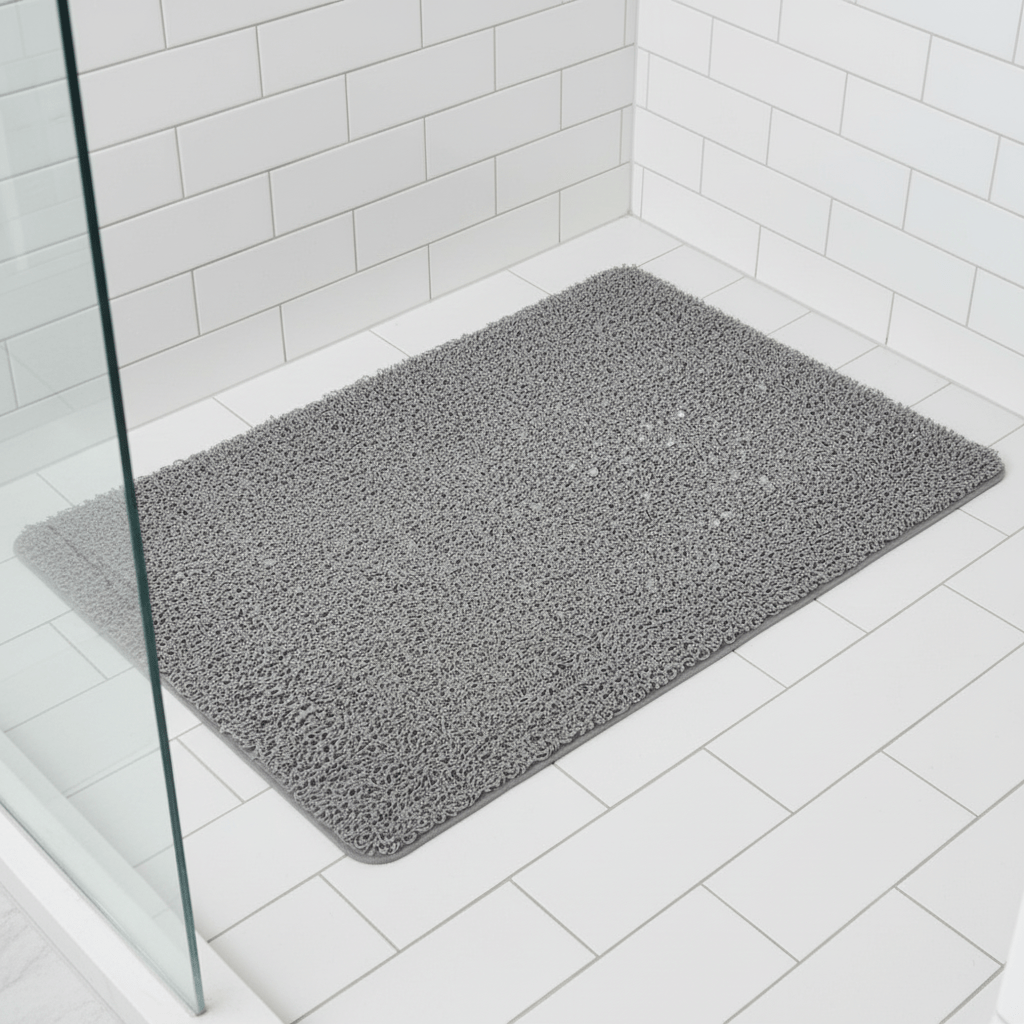 SafetyFirst - Quick-Drying Non-Slip Shower Mat for Peace of Mind