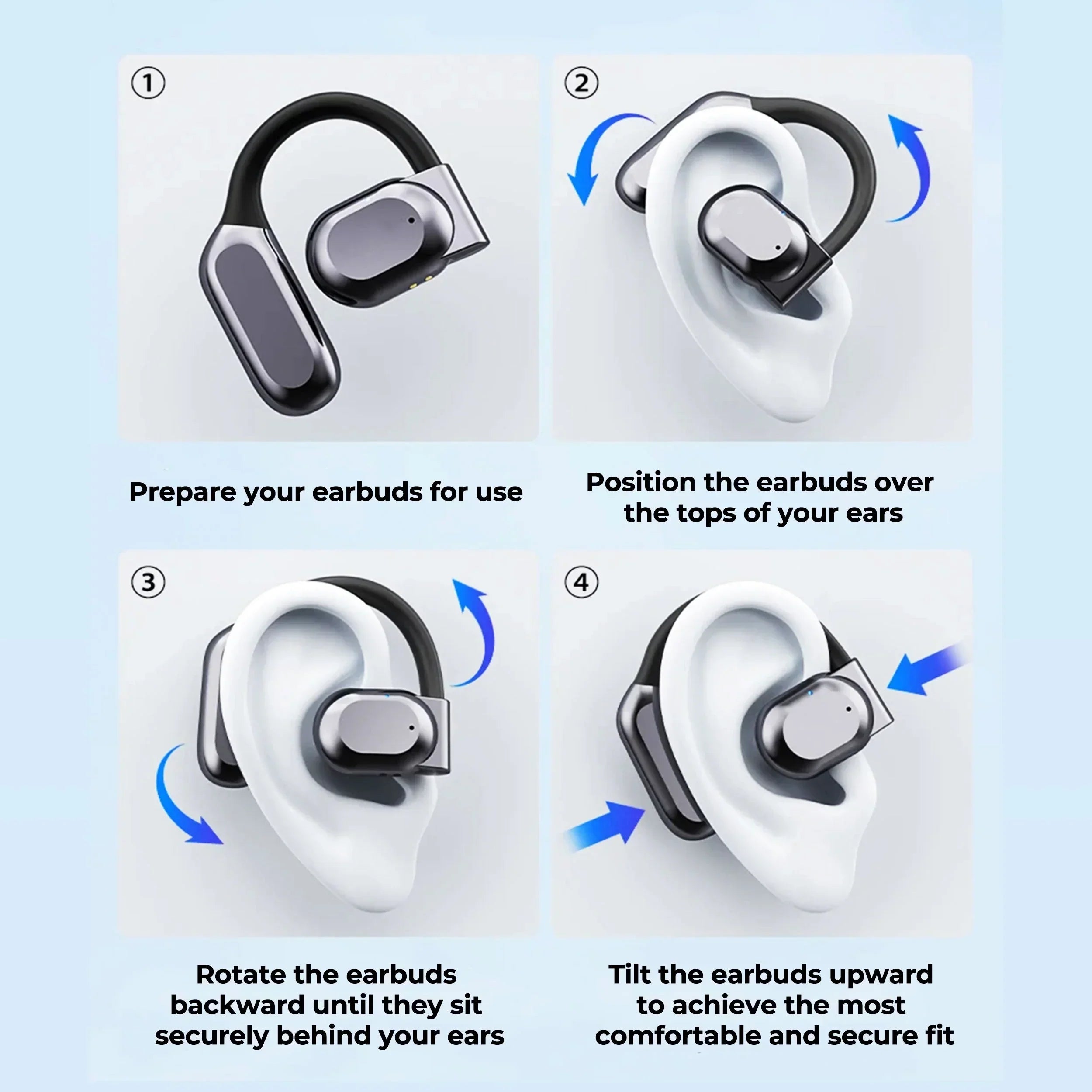 Instant Language Communication Earbuds – Wireless Translation & Audio