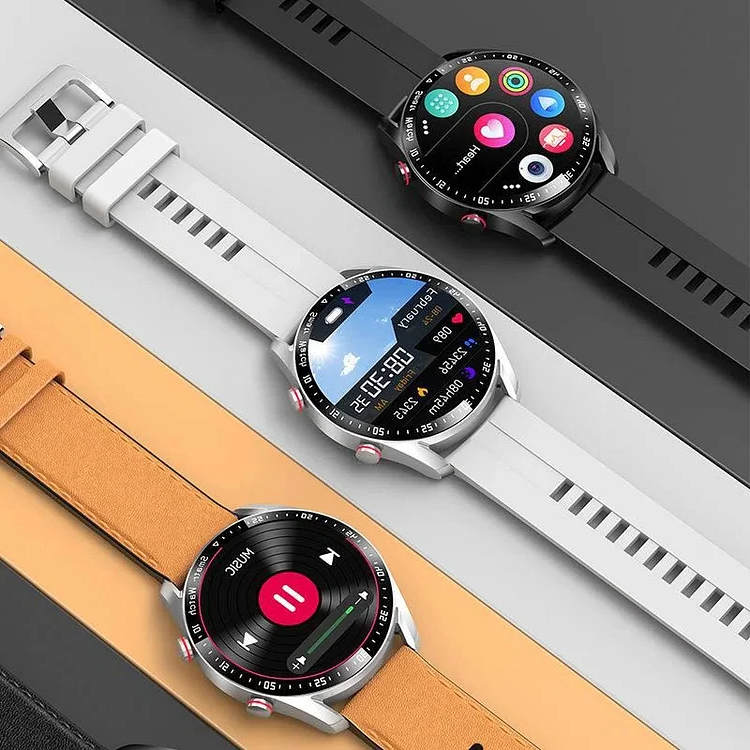 All-in-One Health Tracker Watch with Heart Rate and Activity Monitoring