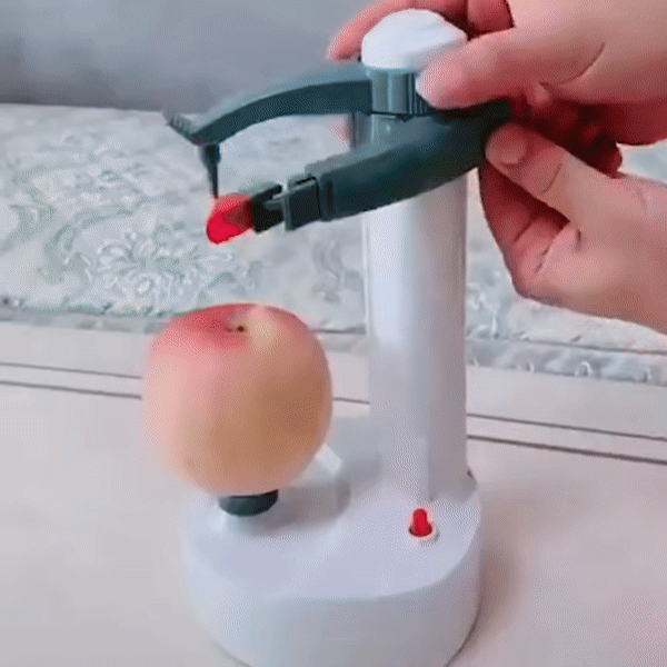 Effortless Electric Fruit and Vegetable Peeler for Quick Prep