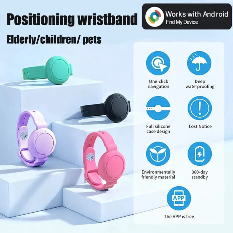 Waterproof Kids Smart Tracker Wristband – Safe Band for Children