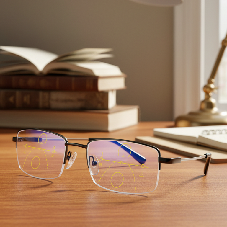 VisionFlex - Adaptive Progressive Glasses for Clear Sight
