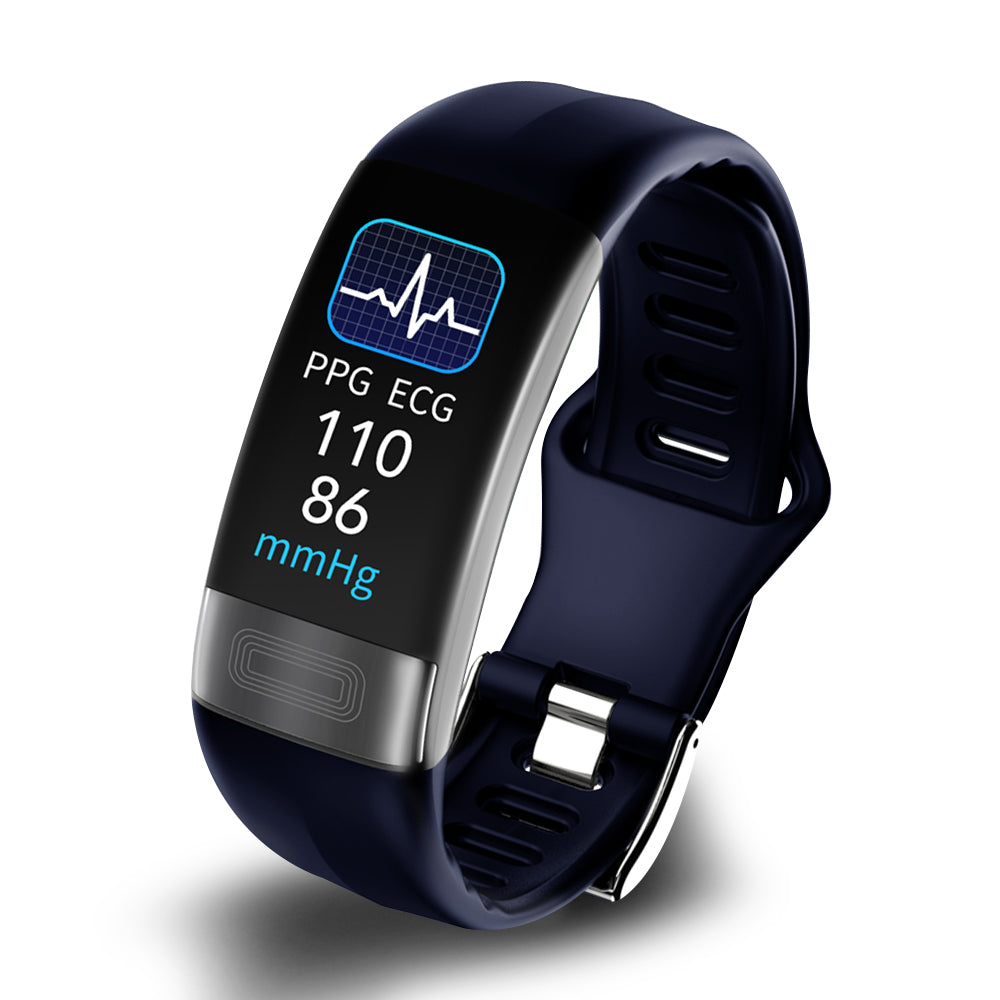 Health Tracker Bracelet | Blood Pressure, ECG, SpO2, Sleep | Activity Analysis