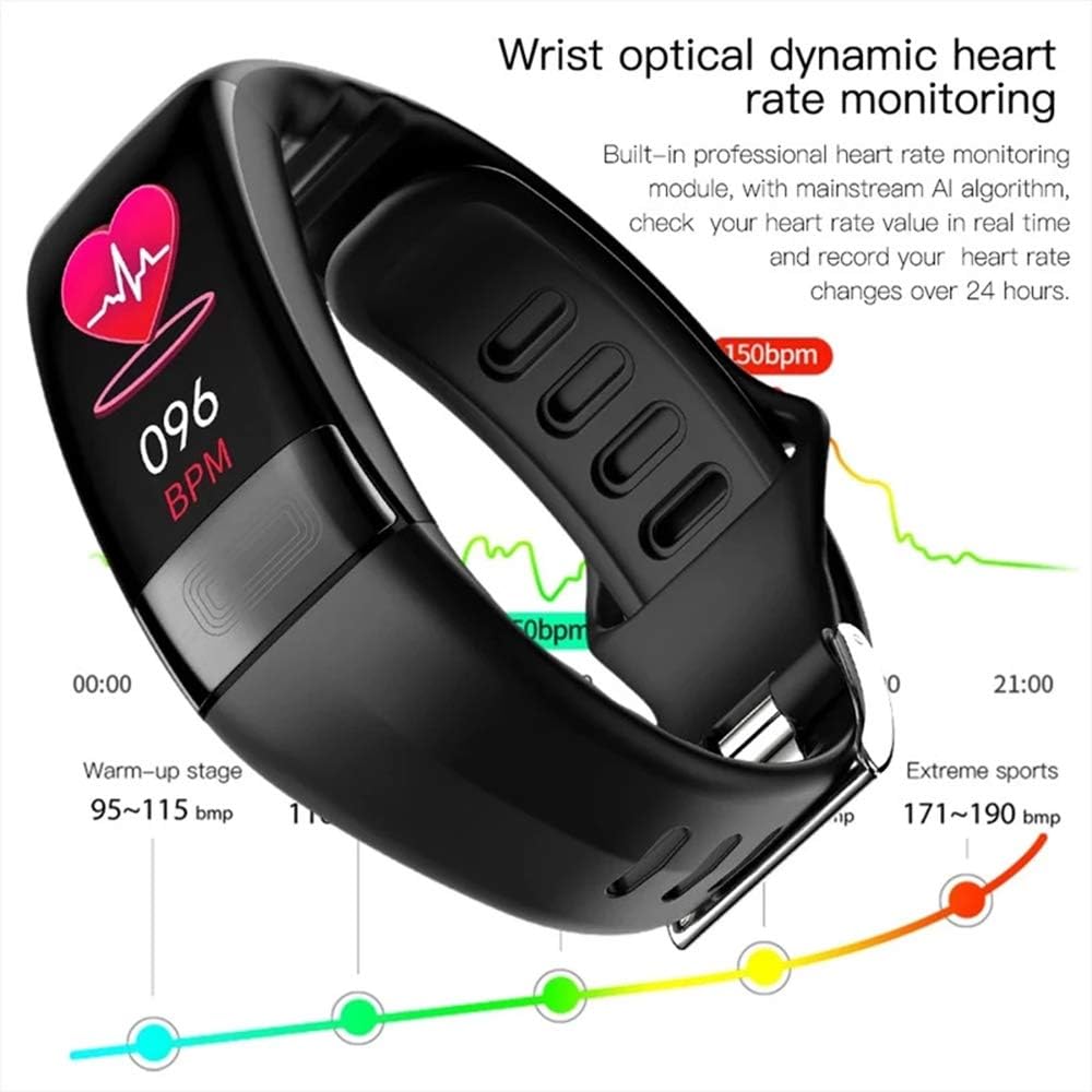 Smartwatch with Blood Pressure and EKG Monitoring, Heart Rate Tracking
