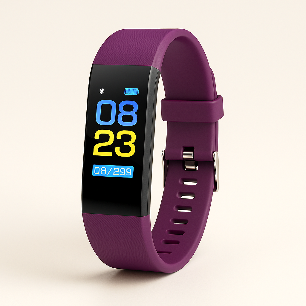 Health Monitoring Smartwatch with Heart Rate and Sleep Tracker