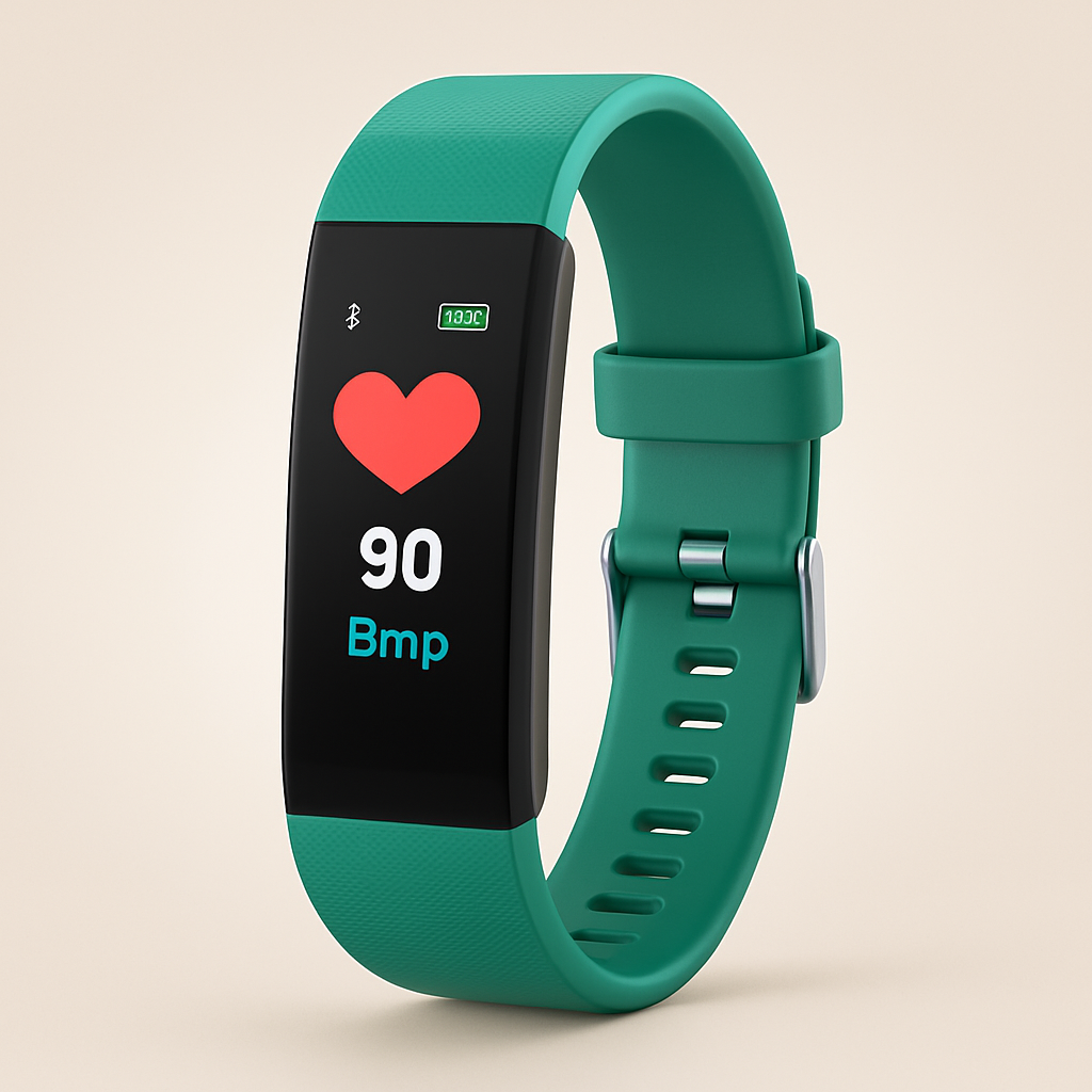 Health Monitoring Smartwatch with Heart Rate and Sleep Tracker