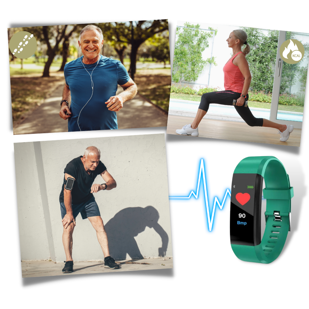 Health Monitoring Smartwatch with Heart Rate and Sleep Tracker